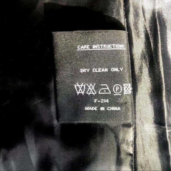 Wool full length Coat by Fleet Street LTD size 2 - Picture 6 of 6